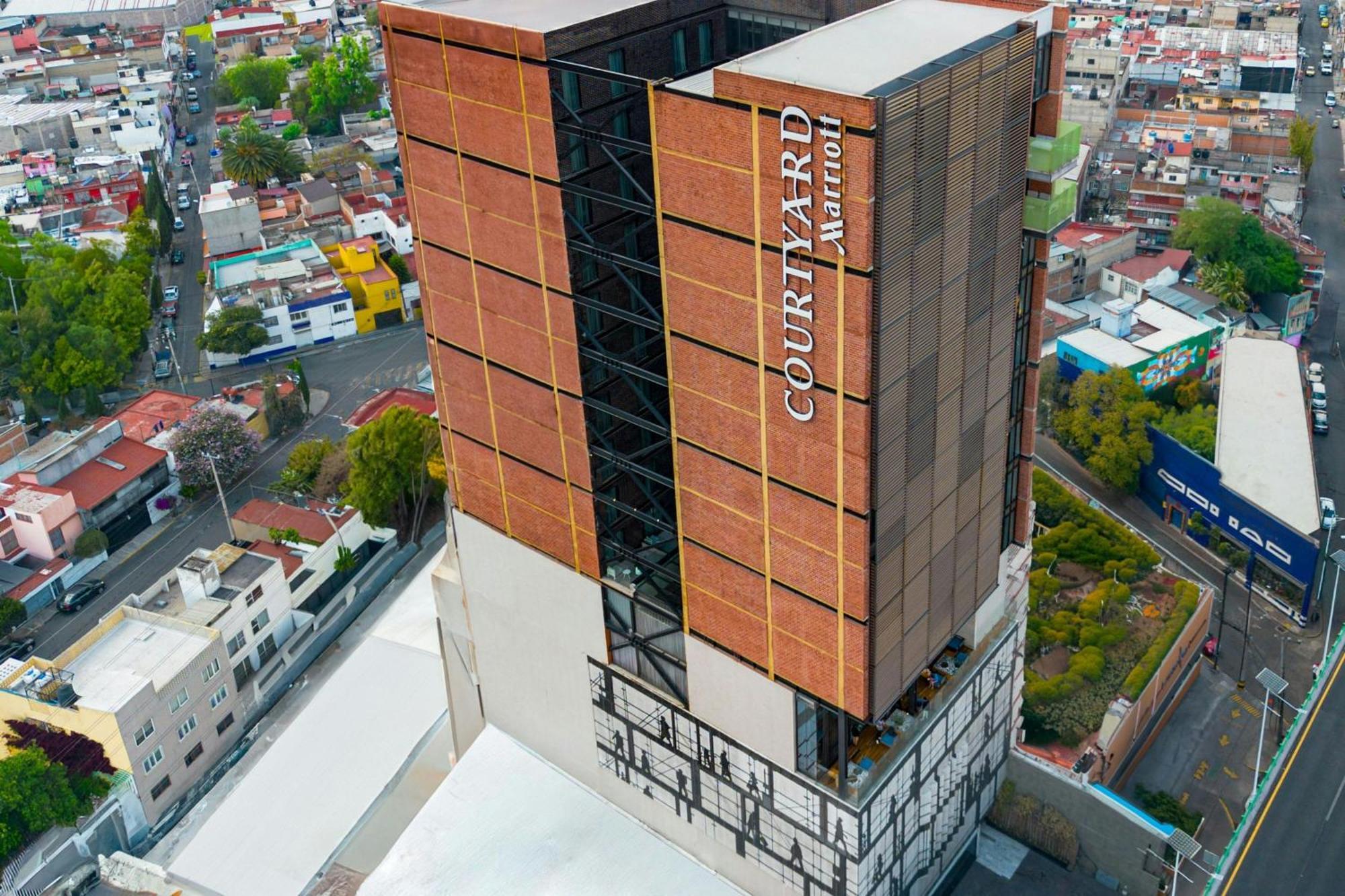 Courtyard By Marriott Mexico City Toreo Exterior foto